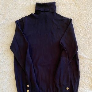 Zara navy turtleneck